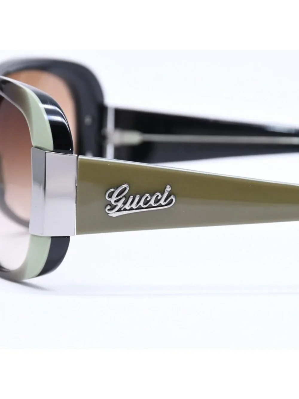 Gucci Sunglasses Eyewear S Brown Green Gradation